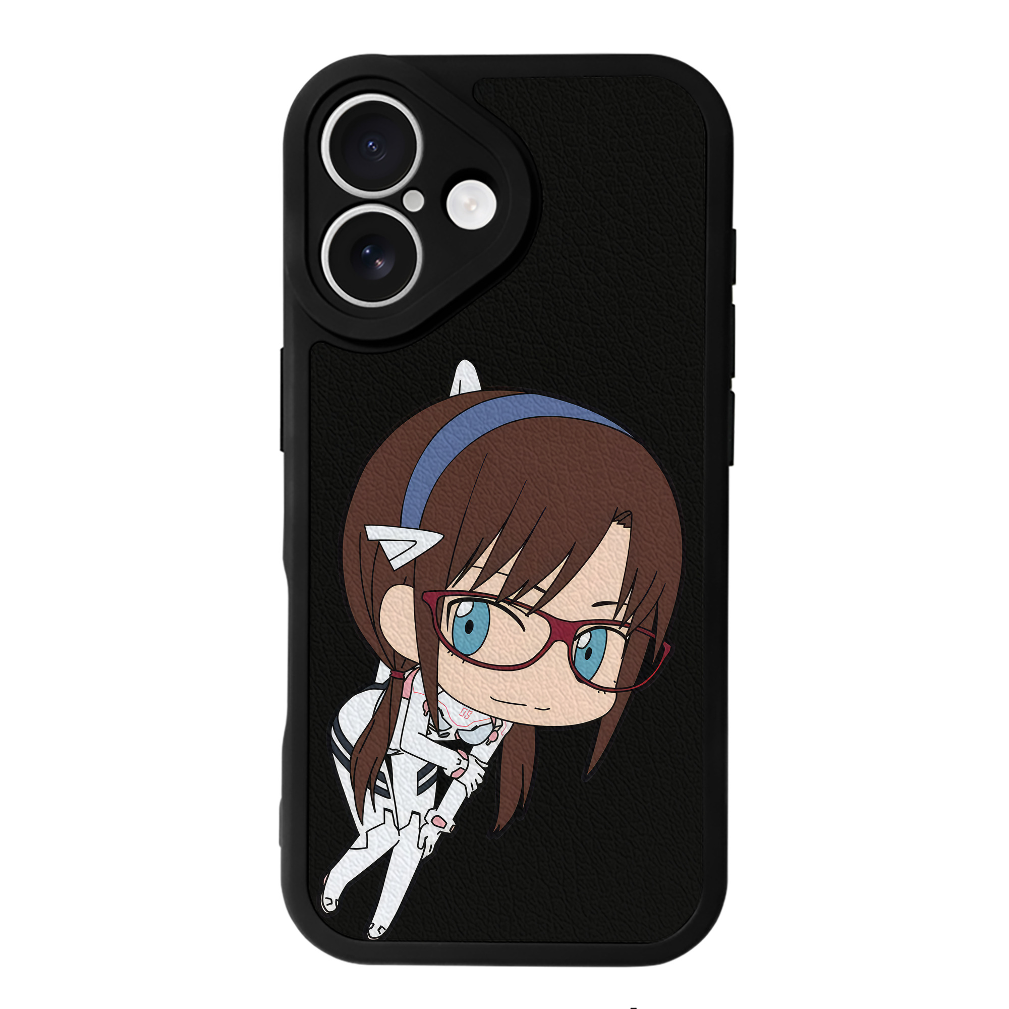 （画像用） EVA 新世紀エヴァンゲリオン 【iPhone 16シリーズ対応】シリコンスマホケース（レザー調） 材質：シリコン
